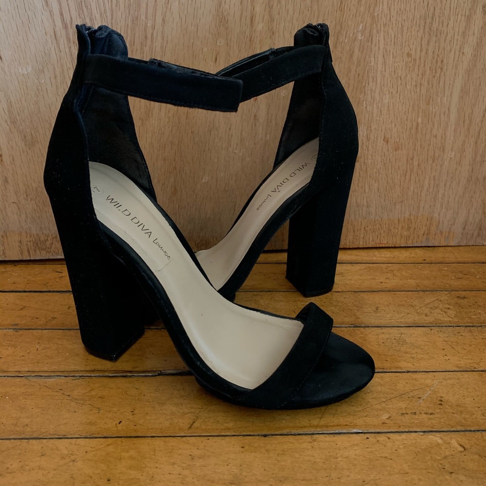 Charlotte Russe Black Heels